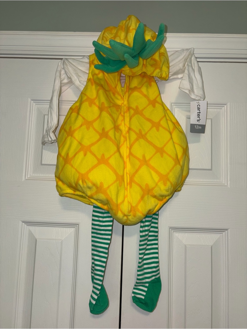 NEW Carter's Yellow Pineapple 3 piece costume size 12 months
